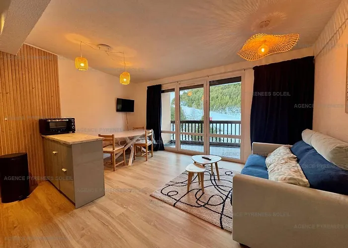 Apartmán F2/cabine Pieds Des Pistes Avec Balcon, Parking Prive Et Acces Internet - - Fr-1-295-197 *