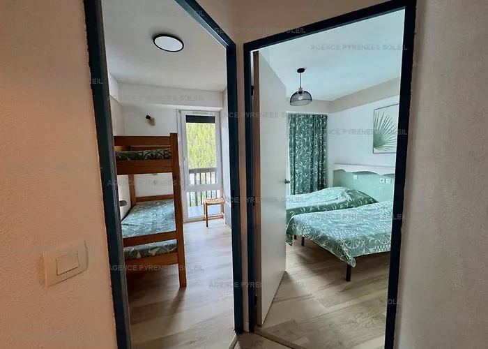F2/cabine Pieds Des Pistes Avec Balcon, Parking Prive Et Acces Internet - - Fr-1-295-197 Apartmán