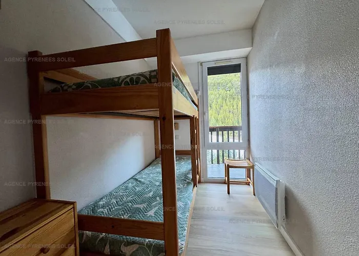 F2/cabine Pieds Des Pistes Avec Balcon, Parking Prive Et Acces Internet - - Fr-1-295-197 Apartmán Les Angles (Pyrenees-Orientales)